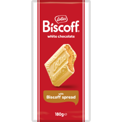 LOTUS BISCOFF ΣΟΚΟΛΑΤΑ ΛΕΥΚΗ 180gr ΜΕ ΓΕΜΙΣΗ SPECULOOS CREAM