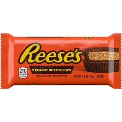 REESE'S ΚΥΠΕΛΟ ΣΟΚΟΛΑΤΑΣ ΓΑΛΑΚΤΟΣ ΜΕ ΓΕΜΙΣΗ ΦΥΣΤΙΚΟΒΟΥΤΗΡΟ 2TEM 42gr