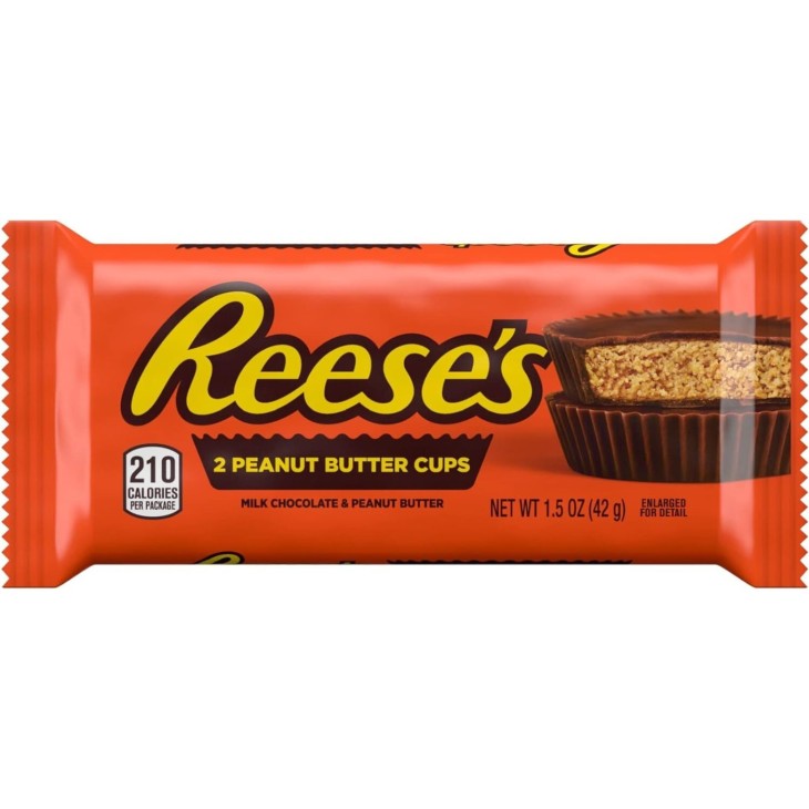 REESE'S ΚΥΠΕΛΟ ΣΟΚΟΛΑΤΑΣ ΓΑΛΑΚΤΟΣ ΜΕ ΓΕΜΙΣΗ ΦΥΣΤΙΚΟΒΟΥΤΗΡΟ 2TEM 42gr