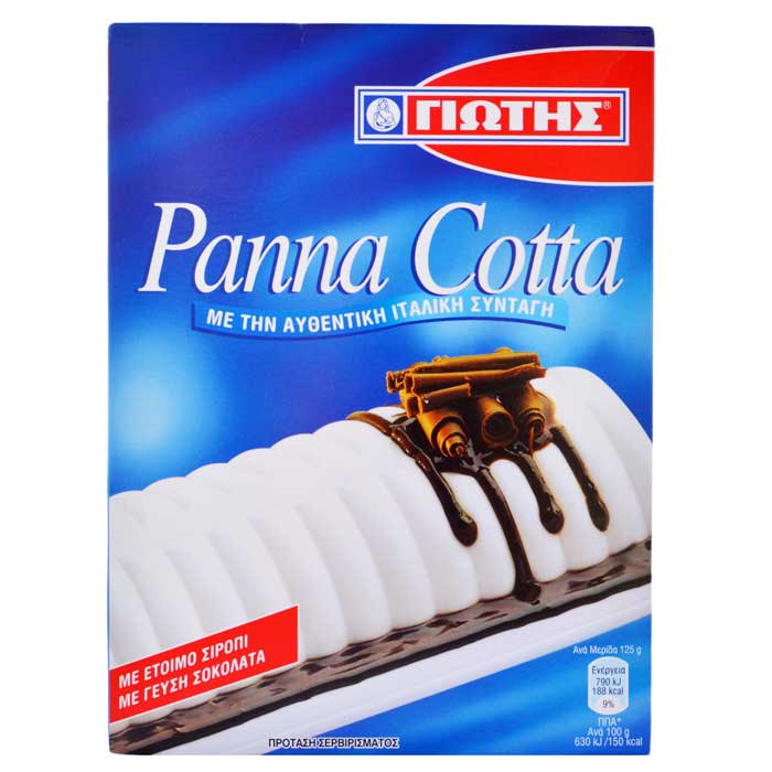 ΓΙΩΤΗΣ ΕΤΟΙΜΟ ΜΕΙΓΜΑ PANNA COTTA 200gr