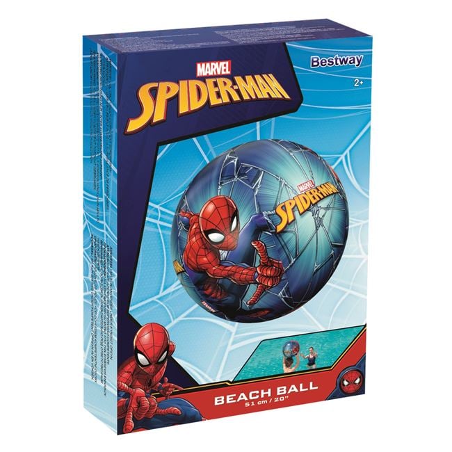 BESTWAY MARVEL SPIDER-MAN ΦΟΥΣΚΩΤΗ ΜΠΑΛΑ ΘΑΛΑΣΣΗΣ 2+ ΧΡΟΝΩΝ