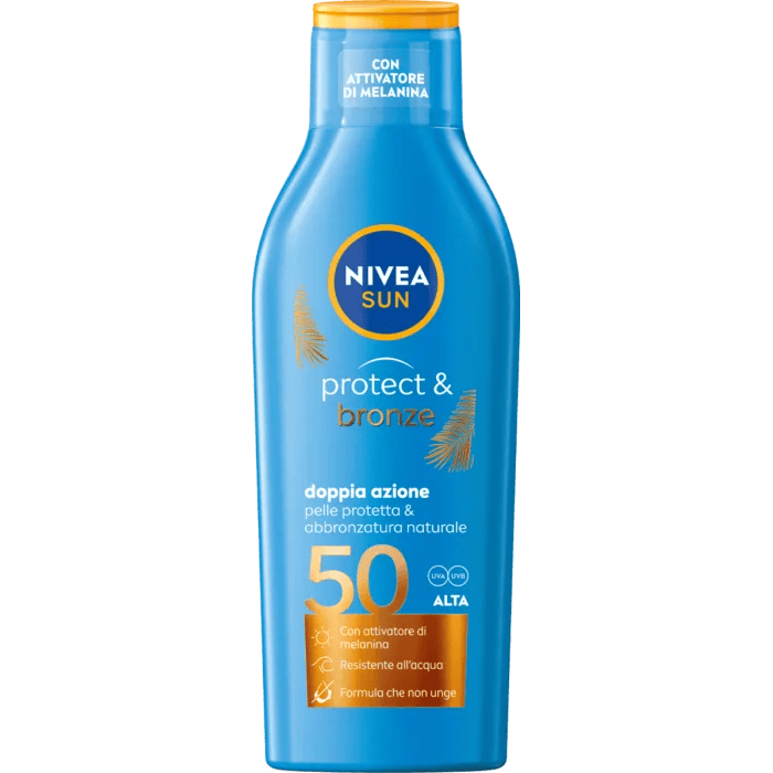 NIVEA SUN ΑΝΤΗΛΙΑΚΟ ΓΑΛΑΚΤΩΜΑ PROTECT & BRONZE FP50 200ml NIVEA SUN ΑΝΤΗΛΙΑΚΟ ΓΑΛΑΚΤΩΜΑ PROTECT & BRONZE FP50 200ml