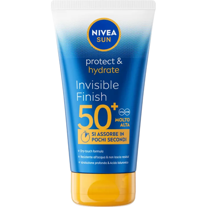 NIVEA SUN ΑΝΤΗΛΙΑΚΗ ΚΡΕΜΑ PROTECT & HYDRATE INVISIBLE FINISH FP50+ 150ml NIVEA SUN ΑΝΤΗΛΙΑΚΗ ΚΡΕΜΑ PROTECT & HYDRATE INVISIBLE FINISH FP50+ 150ml