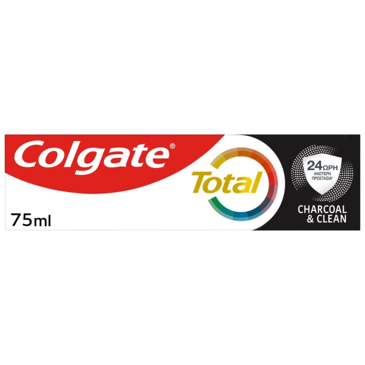 COLGATE ΟΔΟΝΤΟΚΡΕΜΑ 75ml TOTAL ACTIVE PREVENTION CHARBON COLGATE ΟΔΟΝΤΟΚΡΕΜΑ 75ml TOTAL ACTIVE PREVENTION CHARBON
