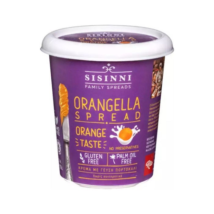 SISINNI 400GR ΚΡΕΜΑ ΠΟΡΤΟΚΑΛΙ (ORANGELLA)