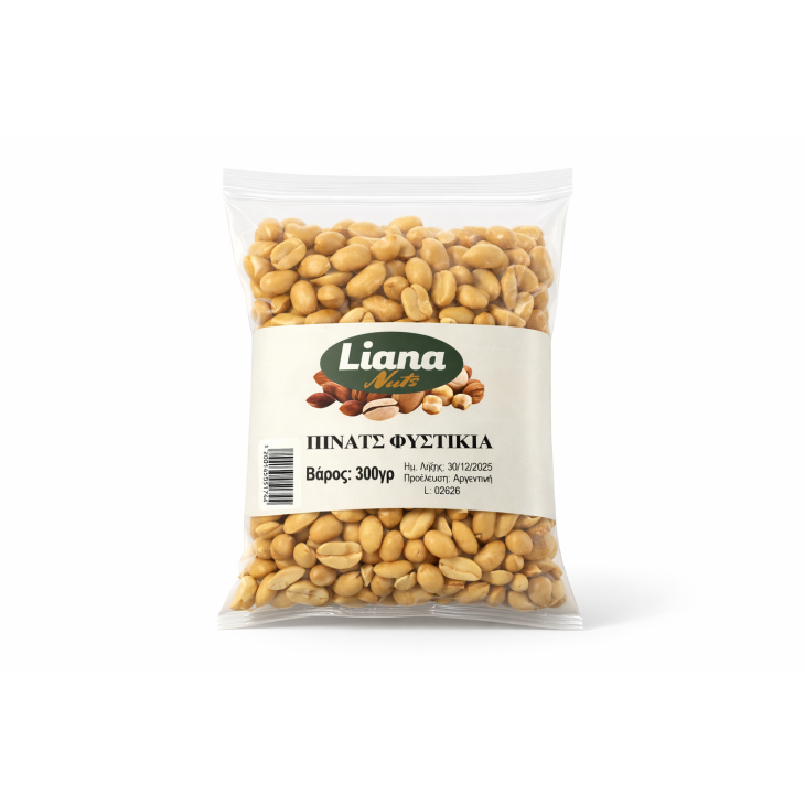 LIANA NUTS ΠΙΝΑΤΣ ΦΥΣΤΙΚΙΑ 300gr