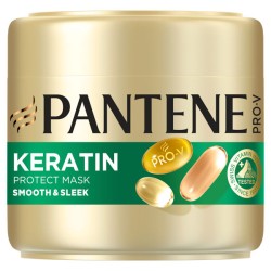 PANTENE ΜΑΣΚΑ KERATIN SMOTH & SLEEK 300ML PANTENE ΜΑΣΚΑ KERATIN SMOTH & SLEEK 300ML