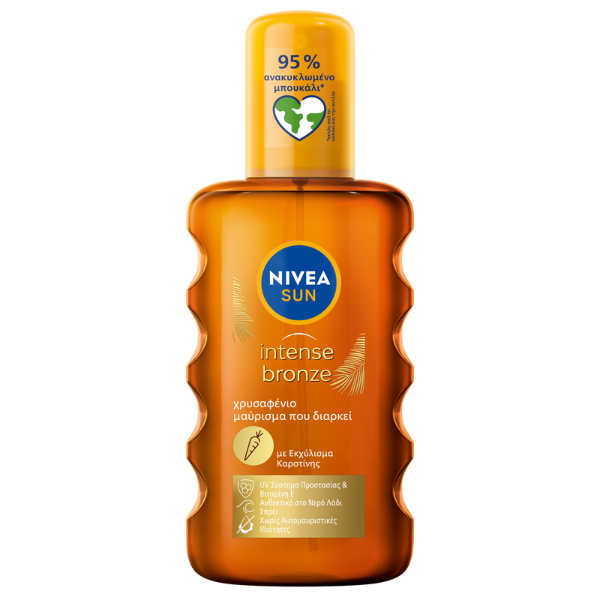NIVEA SUN (GR) ΛΑΔΙ ΜΑΥΡΙΣΜΑΤΟΣ ΣΕ SPRAY INTENSE & BRONZE 200ml