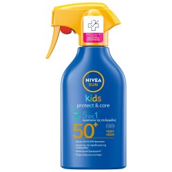 NIVEA SUN (GR) ΑΝΤΗΛΙΑΚΟ ΓΑΛΑΚΤΩΜΑ SPRAY KIDS PROTECT & CARE FP50+ 270ml