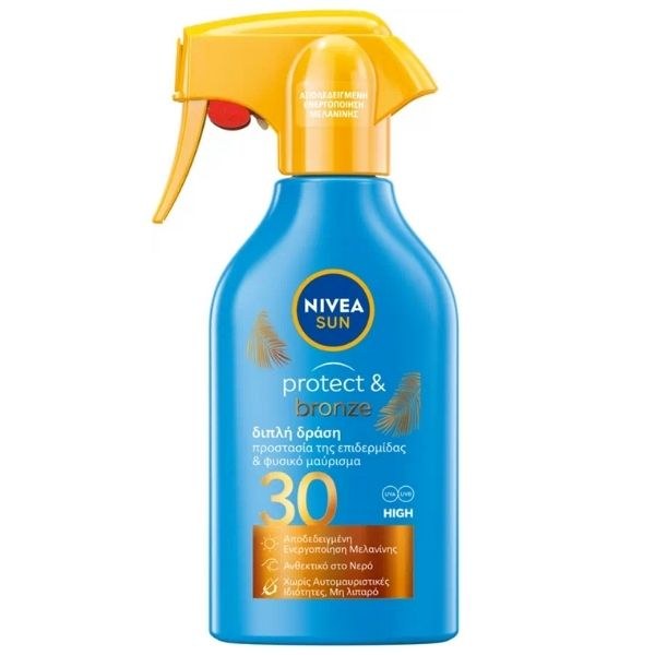 NIVEA SUN (GR) ΑΝΤΗΛΙΑΚΟ ΓΑΛΑΚΤΩΜΑ SPRAY PROTECT & BRONZE FP30+ 270ml