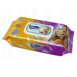 WIPEST ΜΩΡΟΜΑΝΤΗΛΑ 72PCS COMFORT (ΜΕ ΚΑΠΑΚΙ) WIPEST ΜΩΡΟΜΑΝΤΗΛΑ 72PCS COMFORT (ΜΕ ΚΑΠΑΚΙ)