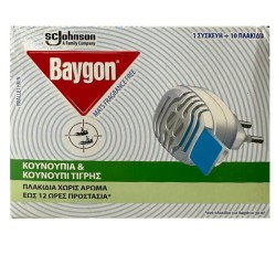 BAYGON ΣΥΣΚΕΥΗ + ΠΛΑΚΙΔΙΑ ΚΑΤΑ ΤΩΝ ΚΟΥΝΟΥΠΙΩΝ 10ΤΕΜ BAYGON ΣΥΣΚΕΥΗ + ΠΛΑΚΙΔΙΑ ΚΑΤΑ ΤΩΝ ΚΟΥΝΟΥΠΙΩΝ 10ΤΕΜ