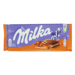 MILKA ΣΟΚΟΛΑΤΑ CARAMEL CREME 100gr - 23