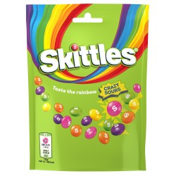 SKITTLES 152GR CRAZY SOUR (ΠΡΑΣΣΙΝΟ) X14τεμ SKITTLES 152GR CRAZY SOUR (ΠΡΑΣΣΙΝΟ) X14τεμ