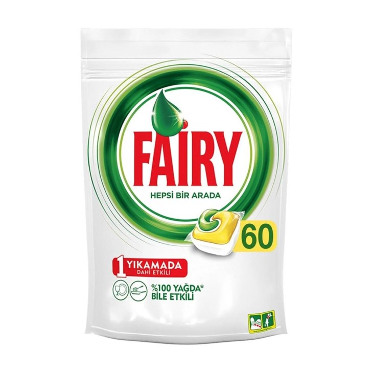 FAIRY TABS 60 ORIGINAL ALL IN ONE LEMON FAIRY TABS 60 ORIGINAL ALL IN ONE LEMON