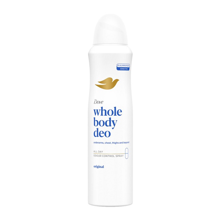 DOVE WHOLE BODY SPRAY 150ml ORIGINAL