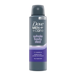 DOVE WHOLE BODY SPRAY MEN 150ml FIG & SUEDE SCENT DOVE WHOLE BODY SPRAY MEN 150ml FIG & SUEDE SCENT