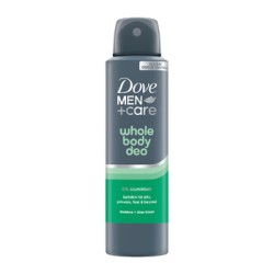 DOVE WHOLE BODY SPRAY MEN 150ml BAMBOO & ALOE SCENT DOVE WHOLE BODY SPRAY MEN 150ml BAMBOO & ALOE SCENT