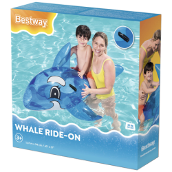 BESTWAY ΦΟΥΣΚΩΤΟ ΔΕΛΦΙΝΙ RIDE ON 3+ ΧΡΟΝΩΝ 157X94CM