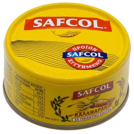 SAFCOL ΚΑΛΑΜΑΡΑΚΙΑ ΣΕ ΠΙΚΑΝΤΙΚΗ ΣΑΛΤΣΑ 170gr