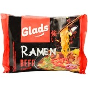 GLADS INSTANT RAMEN NOODLES 105GR BEEF