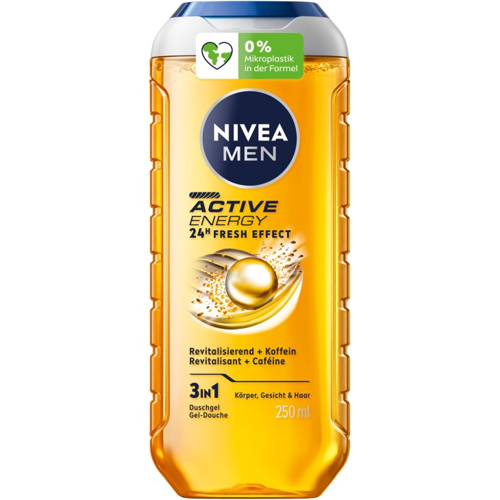NIVEA ΑΦΡΟΛΟΥΤΡΟ 250ml 3IN1 ACTIVE ENERGY GEL NIVEA ΑΦΡΟΛΟΥΤΡΟ 250ml 3IN1 ACTIVE ENERGY GEL