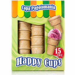 COPA PAGOTOMANIA ΚΟΥΠΑΚΙΑ ΠΑΓΩΤΟΥ HAPPY CUPS 80gr 15TEM