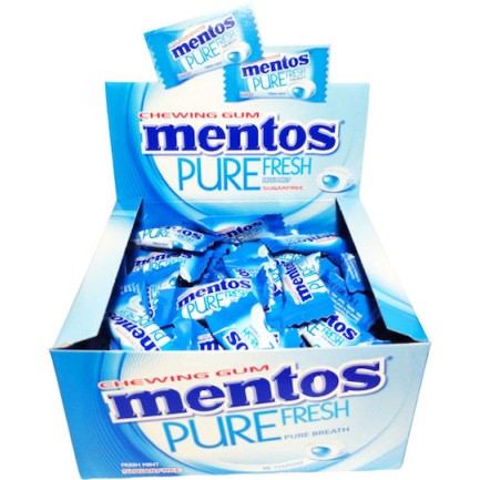 MENTOS ΤΖΙΧΛΕΣ 100ΤΕΜ PURE FRESH MINT