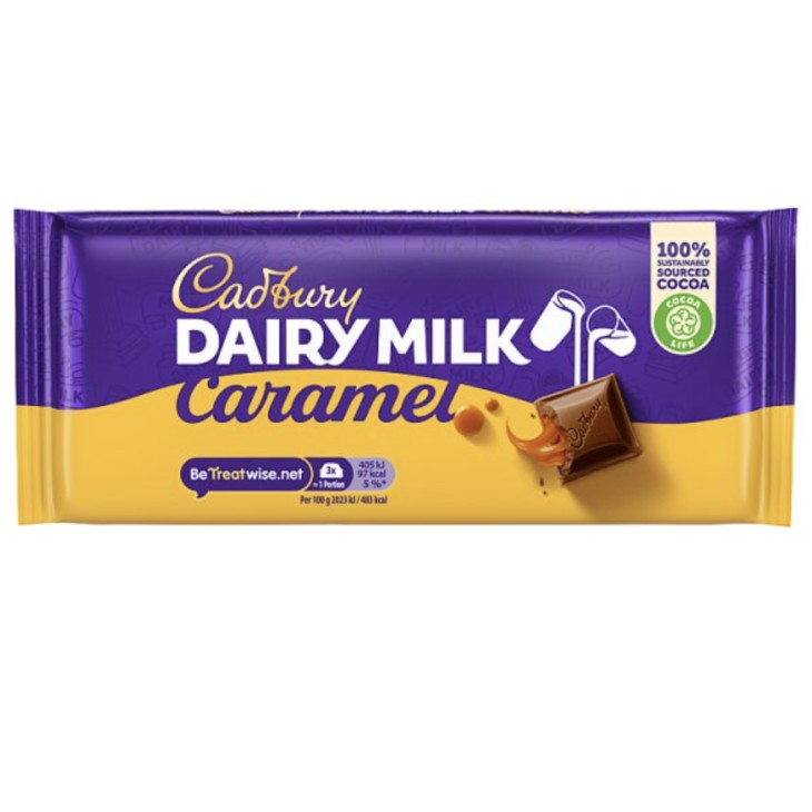 CADBURY DAIRY MILK 120GR ΣΟΚΟΛΑΤΑ ΓΑΛΑΚΤΟΣ ΜΕ ΓΕΜΙΣΗ ΚΑΡΑΜΕΛΑ CADBURY DAIRY MILK 120GR ΣΟΚΟΛΑΤΑ ΓΑΛΑΚΤΟΣ ΜΕ ΓΕΜΙΣΗ ΚΑΡΑΜΕΛΑ