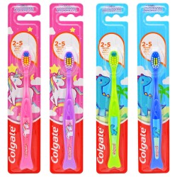 COLGATE ΟΔΟΝΤΟΒΟΥΡΤΣΑ ΠΑΙΔΙΚΗ 2-5 ΕΤΩΝ ΜΕ ΣΧΕΔΙΑ