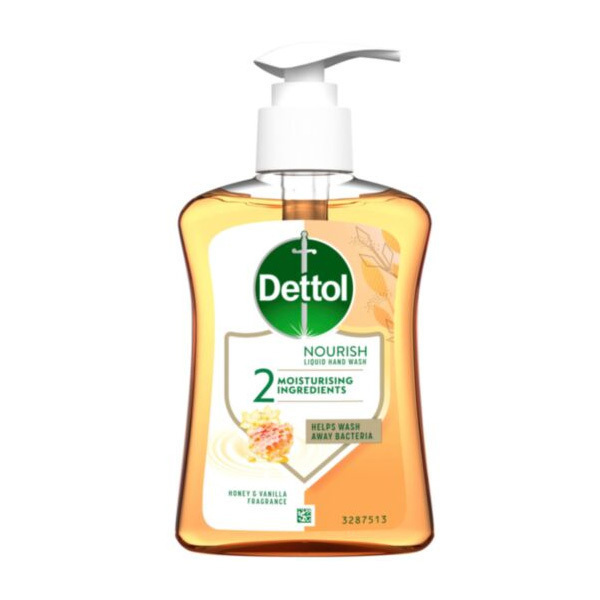 DETTOL ΚΡΕΜΟΣΑΠΟΥΝΟ ΑΝΤΛΙΑ 250ML ΜΕΛΙ & ΒΑΝΙΛΙΑ DETTOL ΚΡΕΜΟΣΑΠΟΥΝΟ ΑΝΤΛΙΑ 250ML ΜΕΛΙ & ΒΑΝΙΛΙΑ