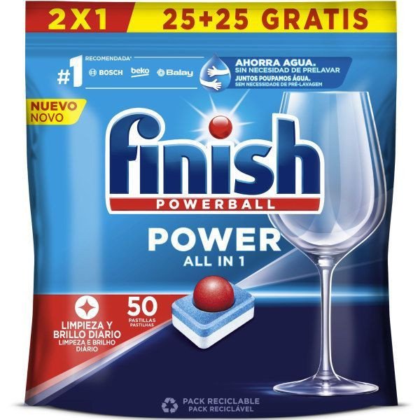 FINISH ΤΑΜΠΛΕΤΕΣ 25+25 POWERBALL ALL IN 1 FINISH ΤΑΜΠΛΕΤΕΣ 25+25 POWERBALL ALL IN 1