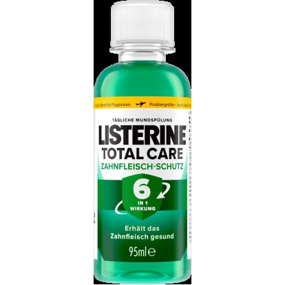 LISTERINE ΣΤΟΜΑΤΙΚΟ ΔΙΑΛΥΜΑ 95ml TOTAL CARE FRESH MINT LISTERINE ΣΤΟΜΑΤΙΚΟ ΔΙΑΛΥΜΑ 95ml TOTAL CARE FRESH MINT