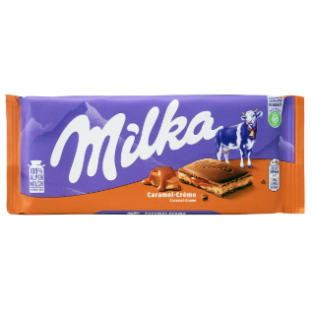 MILKA ΣΟΚΟΛΑΤΑ TOFFEE CARAMEL 100gr - 23