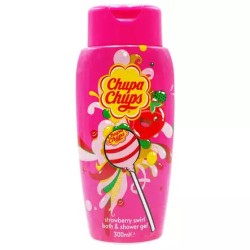 CHUPA CHUPS SHOWER GEL & BATH CREME  300ML STRAWBERRY SWIRL