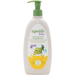 ΑΡΚΑΔΙ BABY SHOWER GEL & BATH CREME  480ML ΕΛΙΑ & ΧΑΜΟΜΗΛΙ