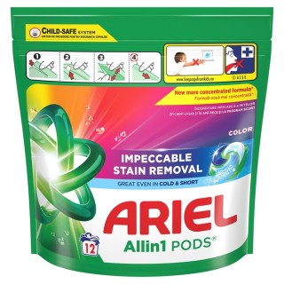 ARIEL PODS 12 ALL IN ONE COLOR