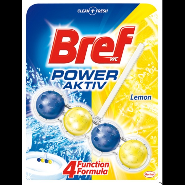 BREF 50GR ΑΠΟΣΜΗΤΙΚΟ WC POWER ACTIVE LEMON BREF 50GR ΑΠΟΣΜΗΤΙΚΟ WC POWER ACTIVE LEMON