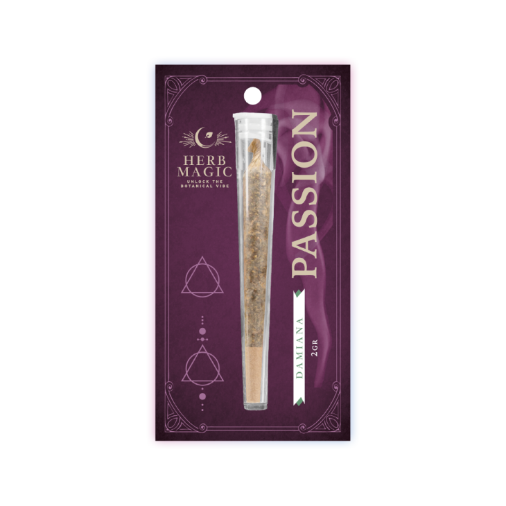 HERB MAGIC ΠΡΟΙΟΝ ΒΟΤΑΝΩΝ ΕΤΟΙΜΟ ΤΣΙΓΑΡΟ 2g PASSION (DAMIANA)