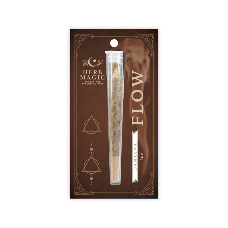 HERB MAGIC ΠΡΟΙΟΝ ΒΟΤΑΝΩΝ ΕΤΟΙΜΟ ΤΣΙΓΑΡΟ 2g FLOW (DAMIANA)