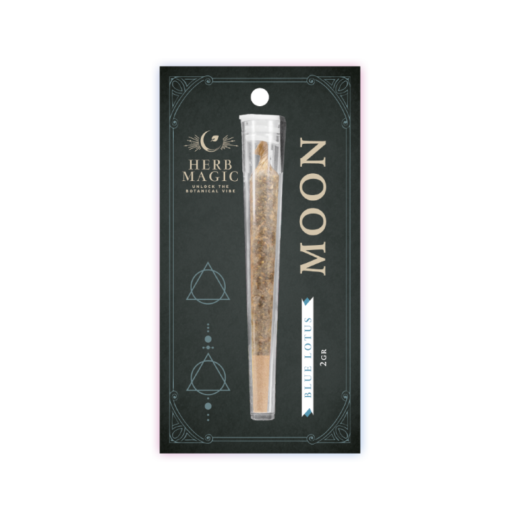 HERB MAGIC ΠΡΟΙΟΝ ΒΟΤΑΝΩΝ ΕΤΟΙΜΟ ΤΣΙΓΑΡΟ 2g MOON (BLUE LOTUS)
