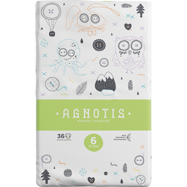 AGNOTIS ΒΡΕΦΙΚΕΣ ΠΑΝΕΣ Ν.6 (16-30kg) 36Τ