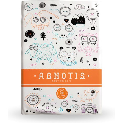 AGNOTIS ΒΡΕΦΙΚΕΣ ΠΑΝΕΣ Ν.5 (11-25kg) 40Τ
