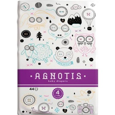 AGNOTIS ΒΡΕΦΙΚΕΣ ΠΑΝΕΣ Ν.4 (7-18kg) 44Τ