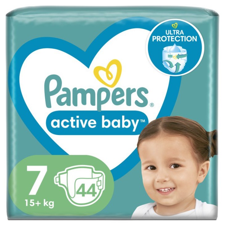 PAMPERS ACTIVE BABY ΜΕΓ. N.7 VP 44T