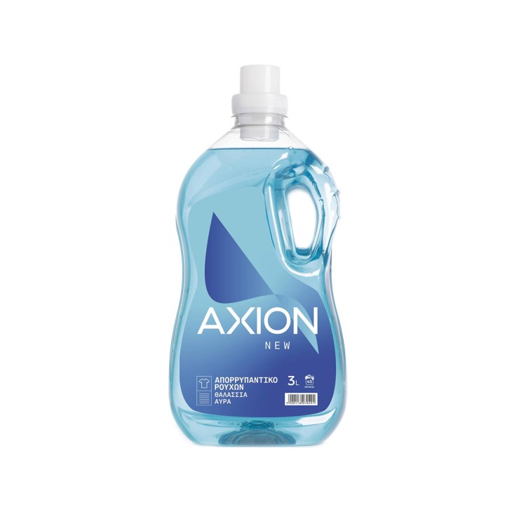 AXION ΥΓΡΟ ΠΛΥΝΤΗΡΙΟΥ ΡΟΥΧΩΝ 3lt ΘΑΛΑΣΣΙΑ ΑΥΡΑ