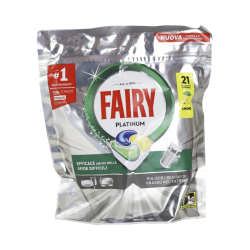 FAIRY TABS 21 PLATINUM+ ALL IN ONE LEMON FAIRY TABS 21 PLATINUM+ ALL IN ONE LEMON