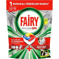 FAIRY TABS 40 PLATINUM+ ANTI-MAT LEMON FAIRY TABS 40 PLATINUM+ ANTI-MAT LEMON
