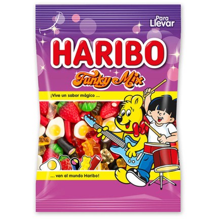 HARIBO ZAXΑΡΩΤΑ 100GR FUNKY MIX HARIBO ZAXΑΡΩΤΑ 100GR FUNKY MIX