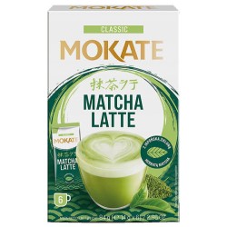 MOKATE MATCHA LATTE CLASSIC FLAVOUR (6X14GR) MOKATE MATCHA LATTE CLASSIC FLAVOUR (6X14GR)